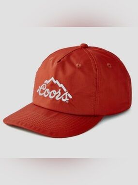 Coors x Huckberry Hat Ripstop Baseball Cap Retro Nylon Snapback One Size